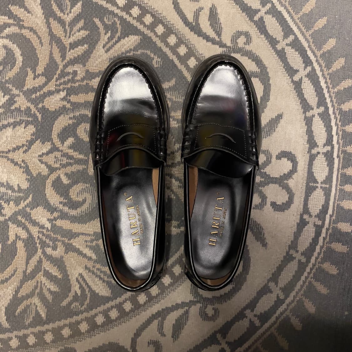 하루타 (우먼) 304 블랙 페니로퍼  상품이미지4