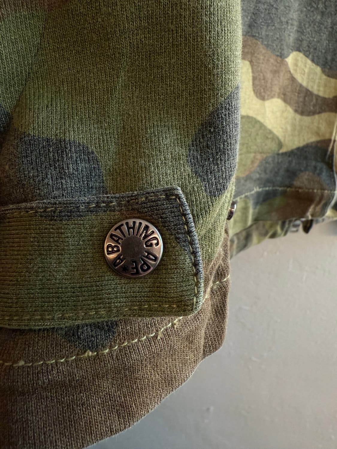 베이프 카모 투웨이 자켓 상품이미지7