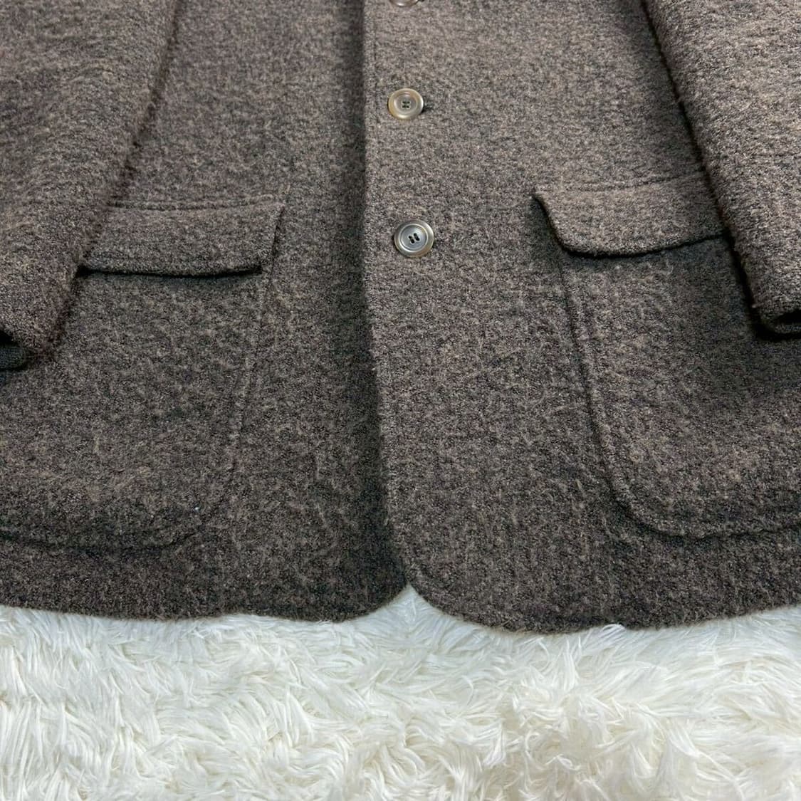 Ermenegildo Zegna 멜톤 울 자켓 상품이미지4