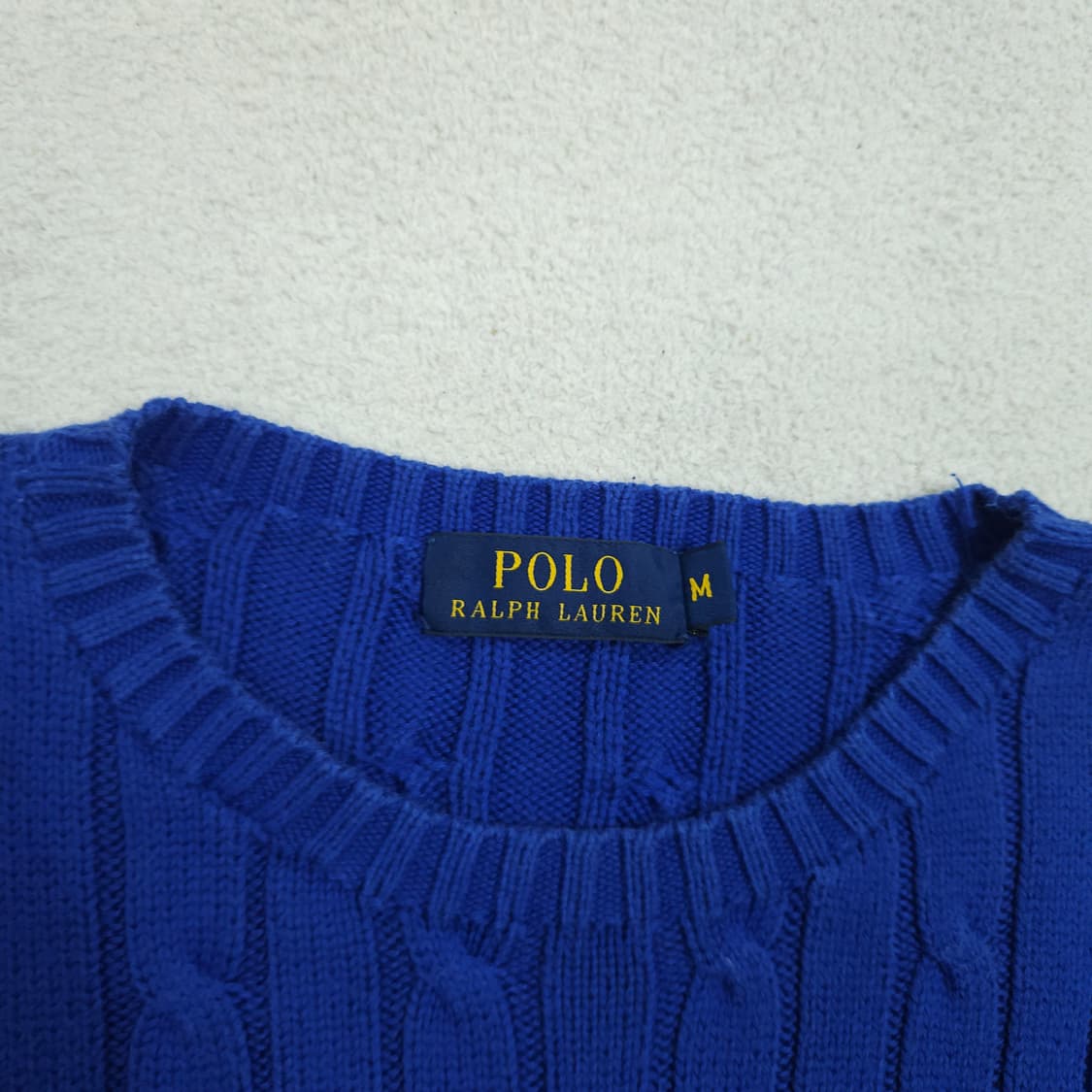 폴로 랄프 로렌 케이블 니트 M 상품이미지3