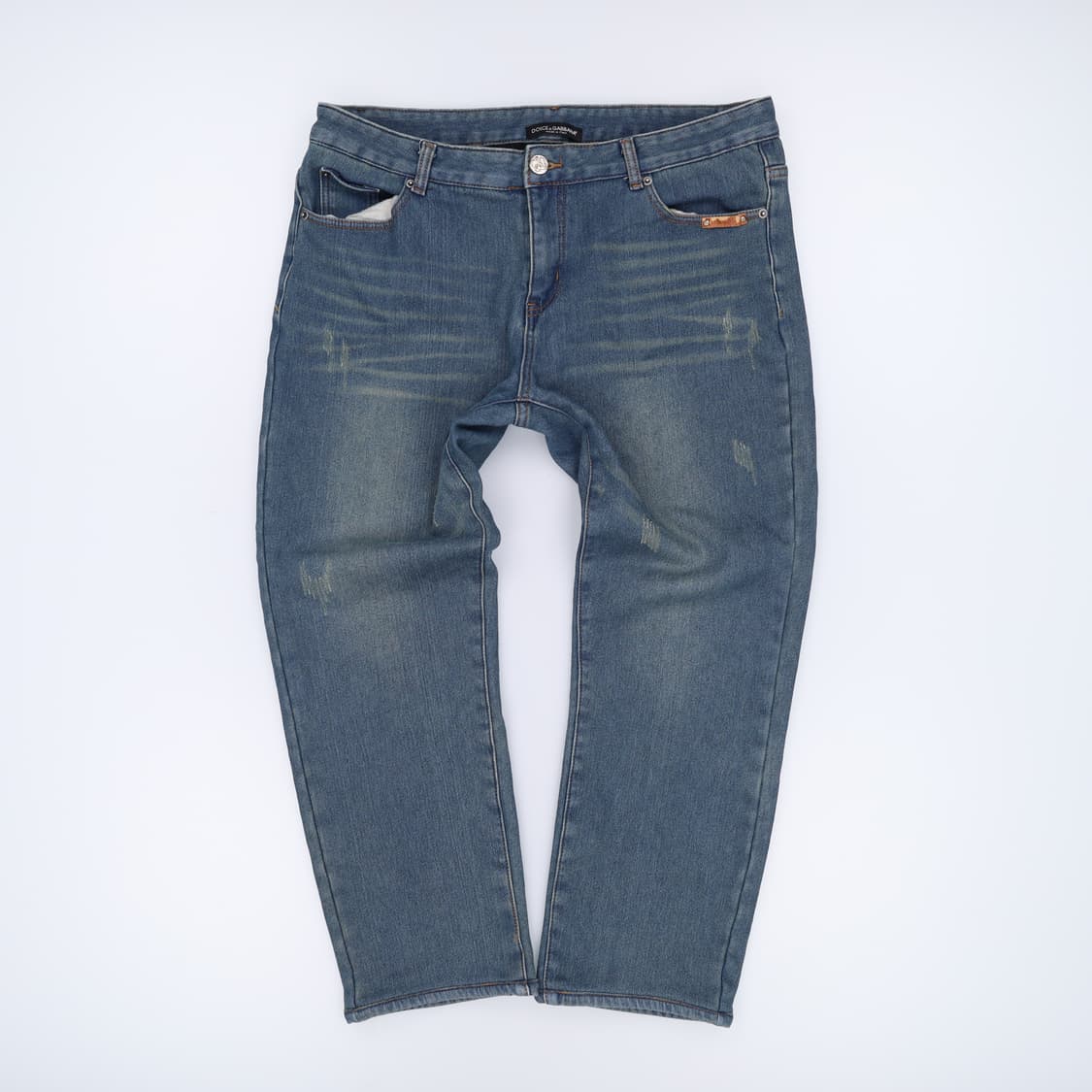 38 빈티지 고급 기모 데님팬츠 0319H1 상품이미지1