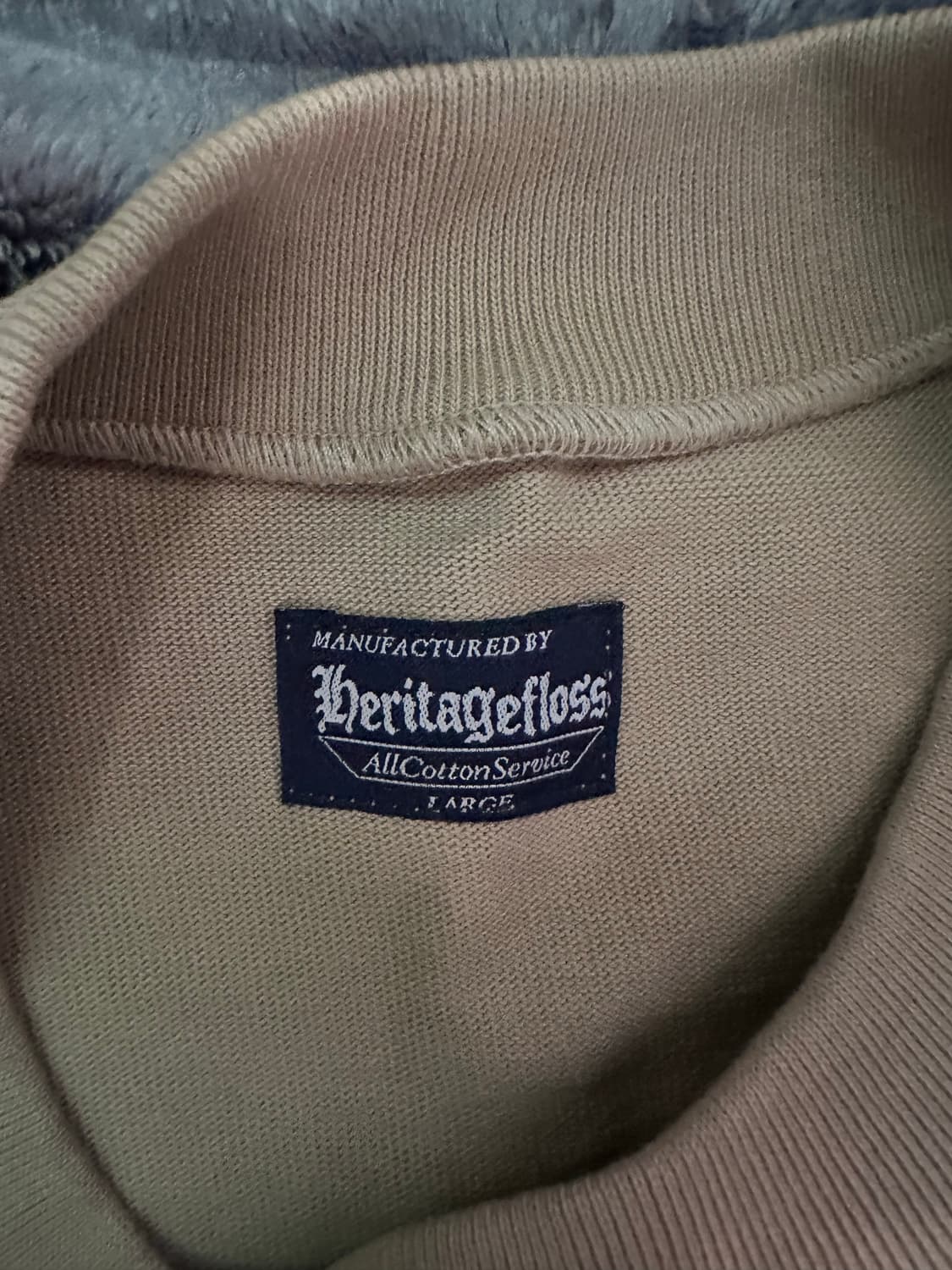 헤리티지플로스 롱슬리브 베이지 상품이미지2