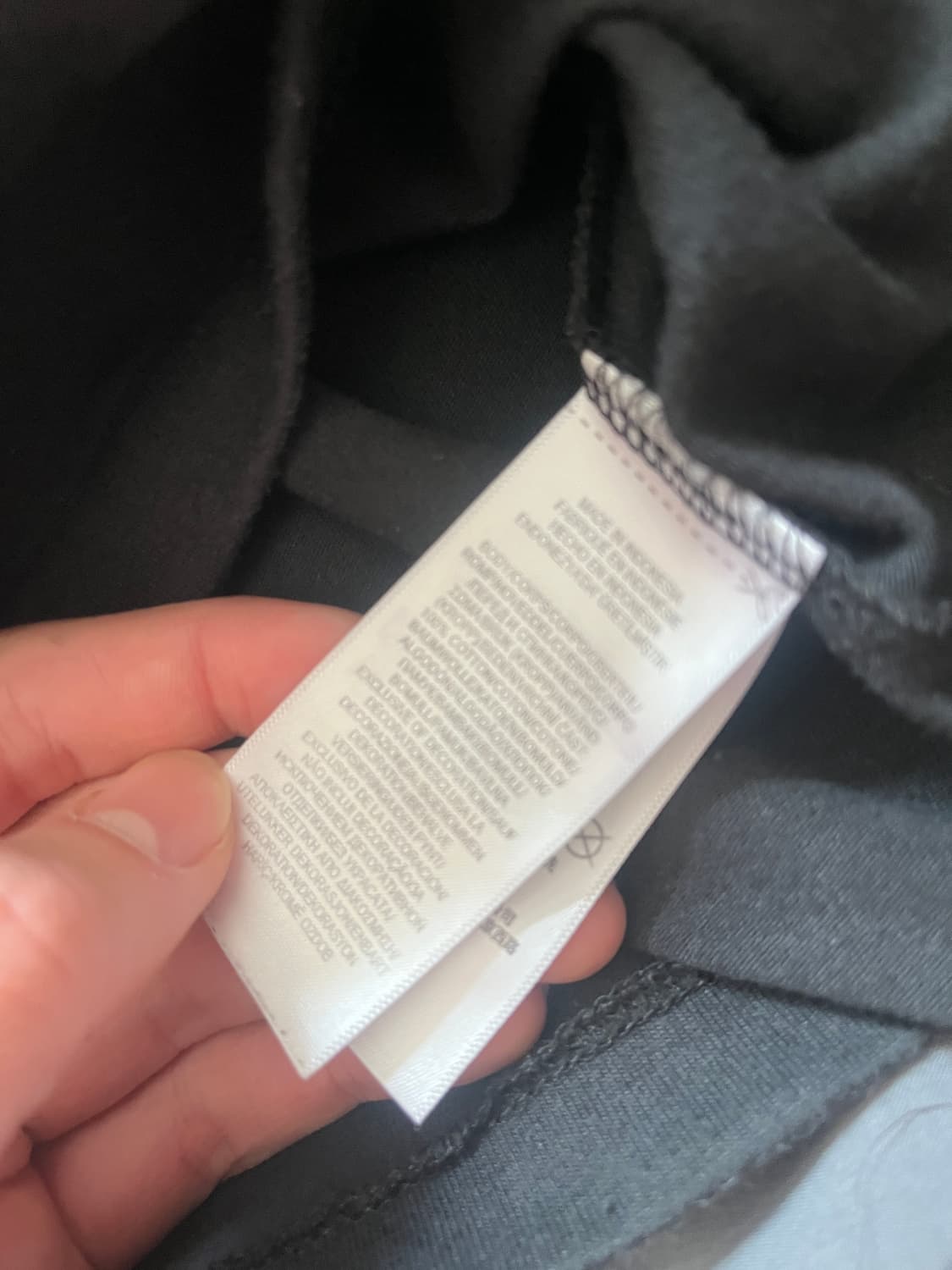 폴로 블랙 반팔 S 상품이미지3