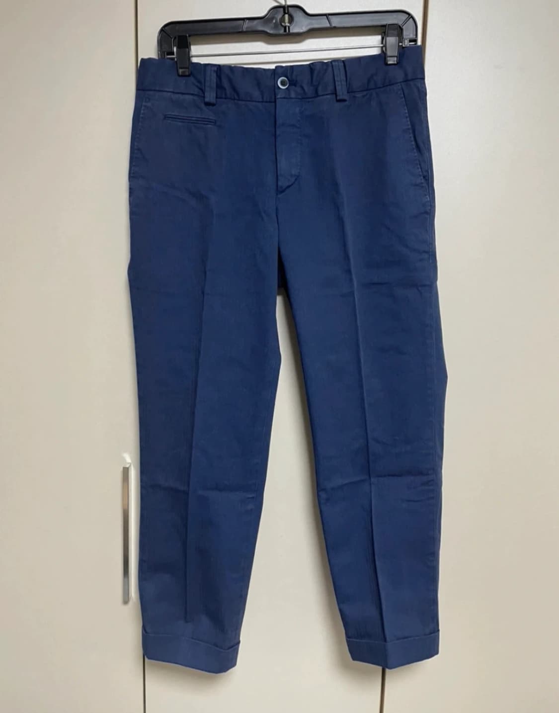 GTA 남성 네이비 슬림핏 치노 면바지 46 상품이미지1