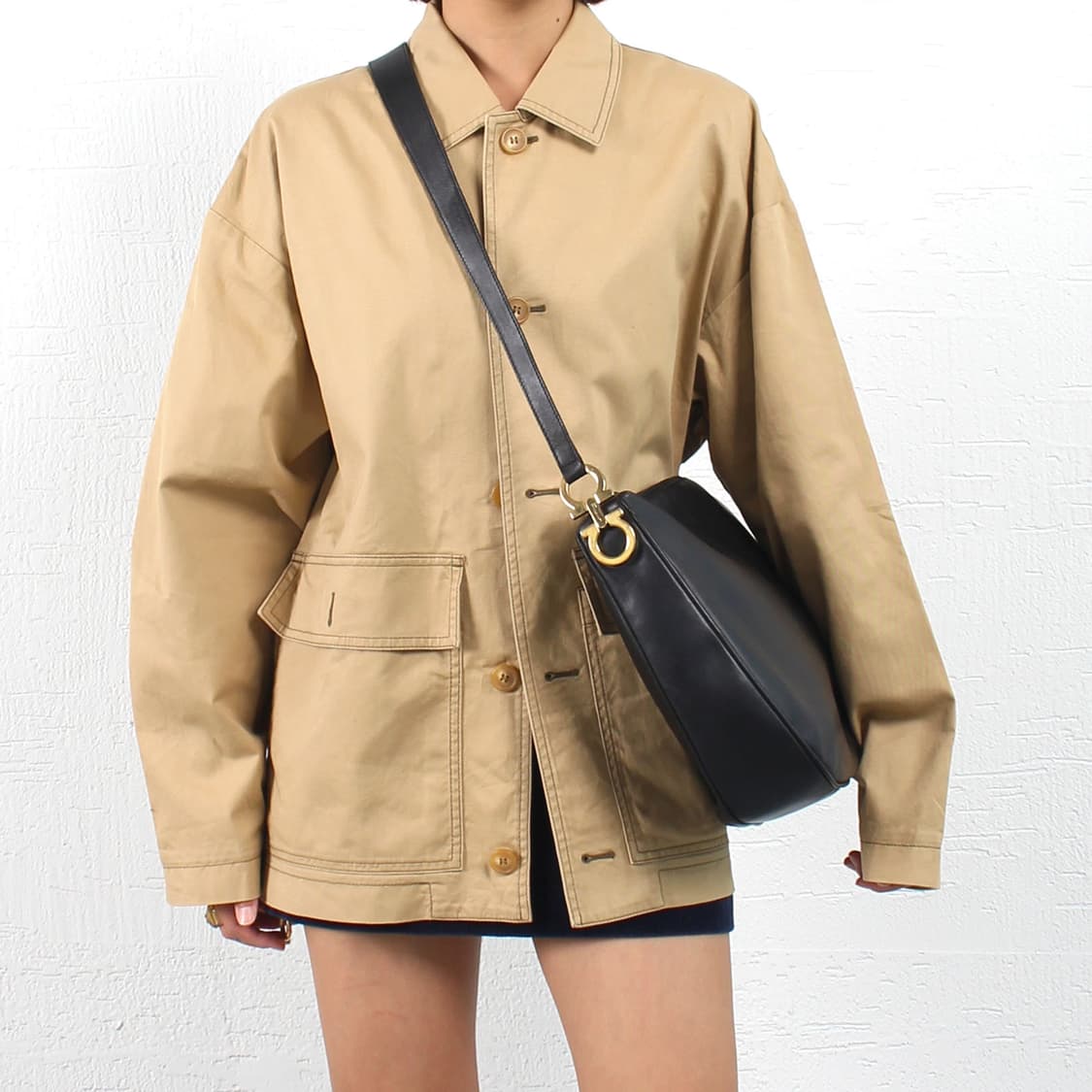 FERRAGAMO 페라가모 빈티지 간치니 크로스 숄더백 상품이미지2