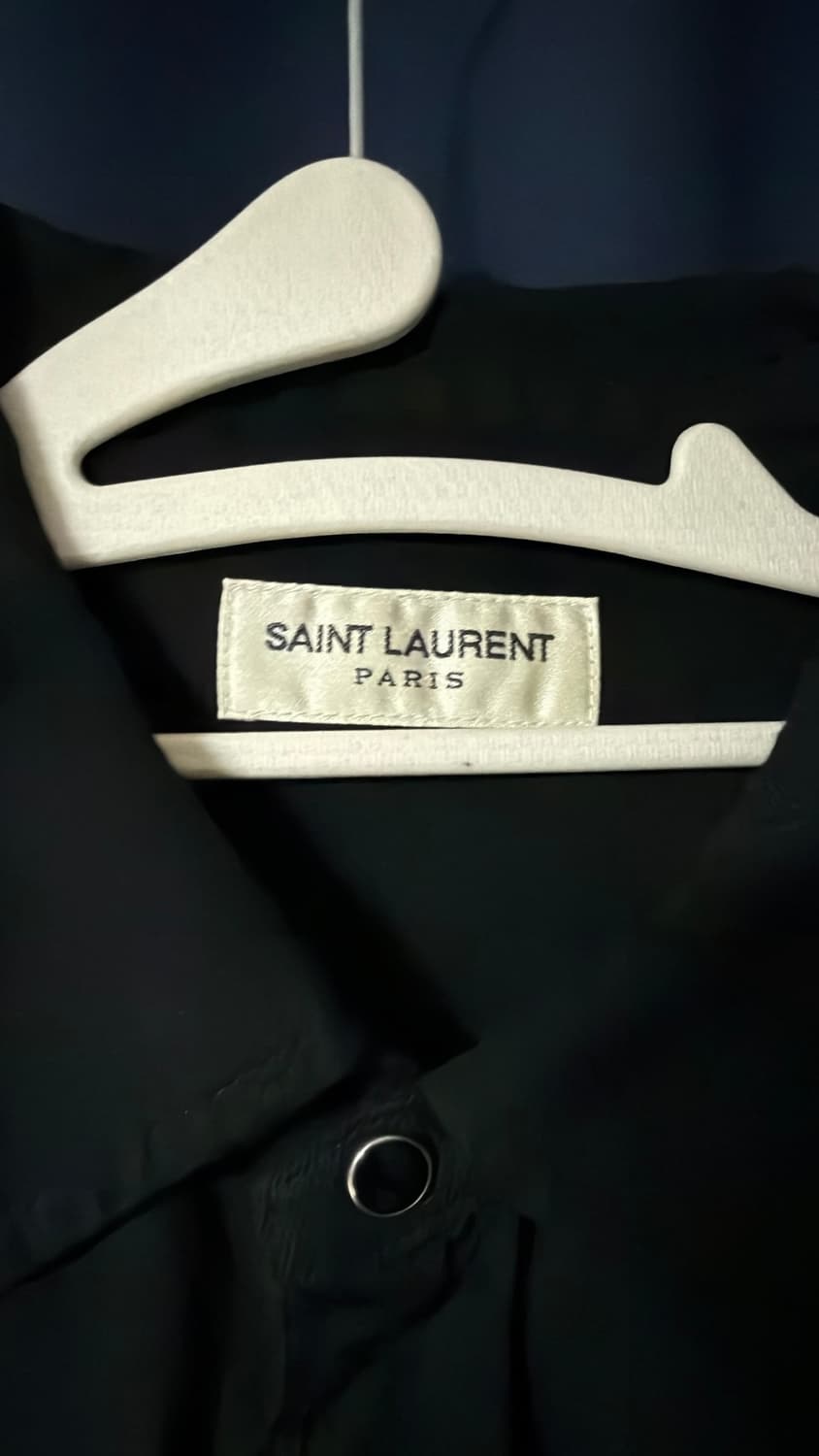 생로랑 블랙 웨스턴 셔츠 상품이미지4