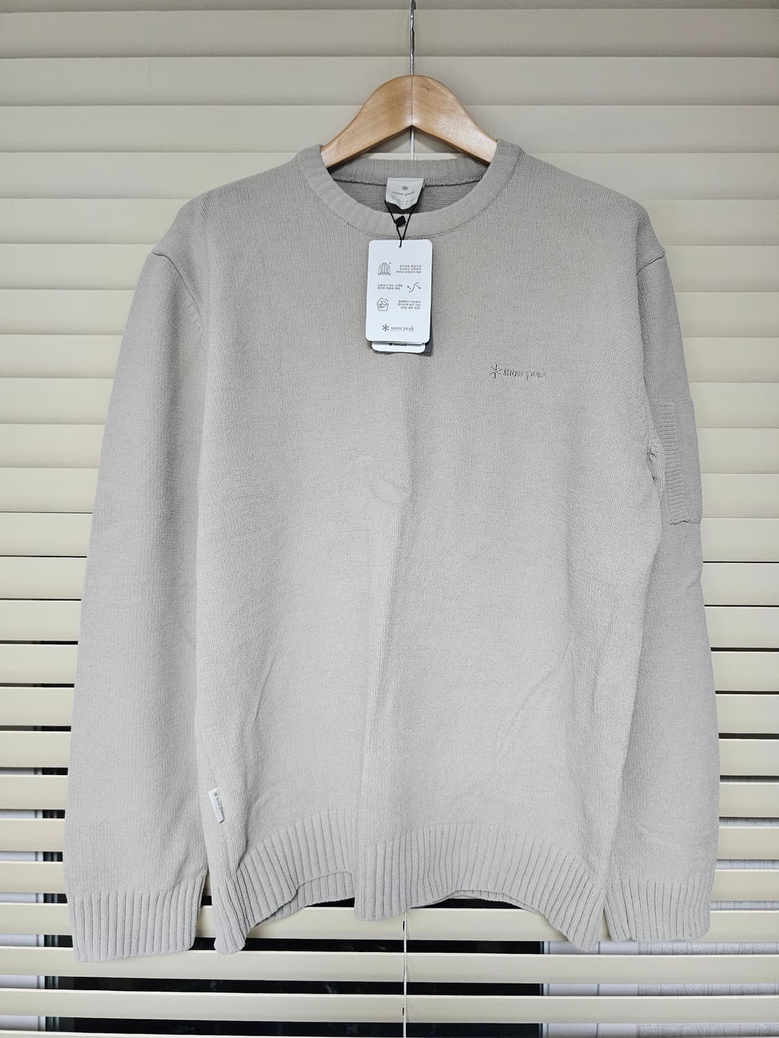 (새상품)스노우피크 니트 스웨터 110(2XL) 상품이미지1