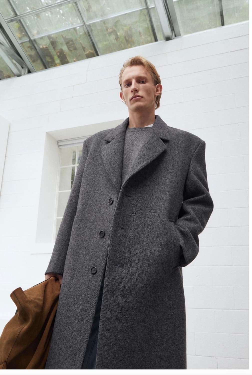 타일레 / 세인트 싱글코트 다크해링본 / 2사이즈 상품이미지4