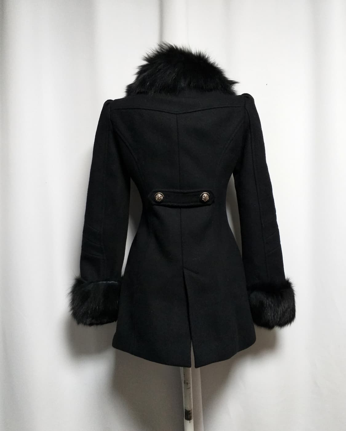 빈티지 코트 대장 y2k 공겜여주오네갸루 핀터깔 펑크고딕 핀터깔 유니크 상품이미지2