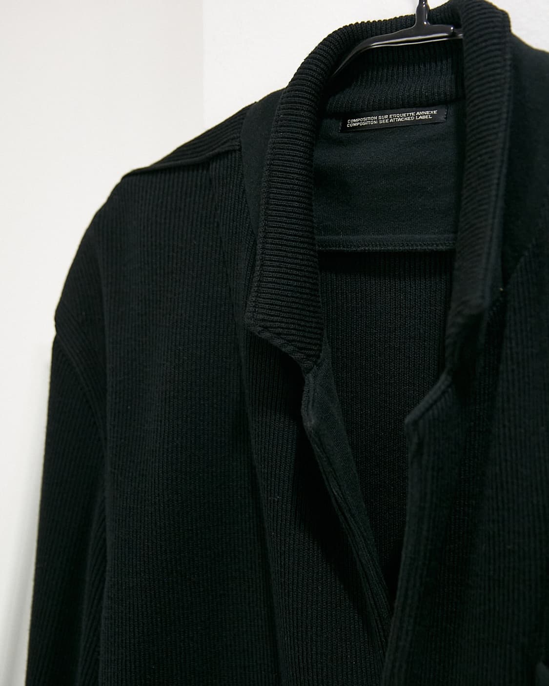 Pour Homme Ribbed Knit Jacket 상품이미지3