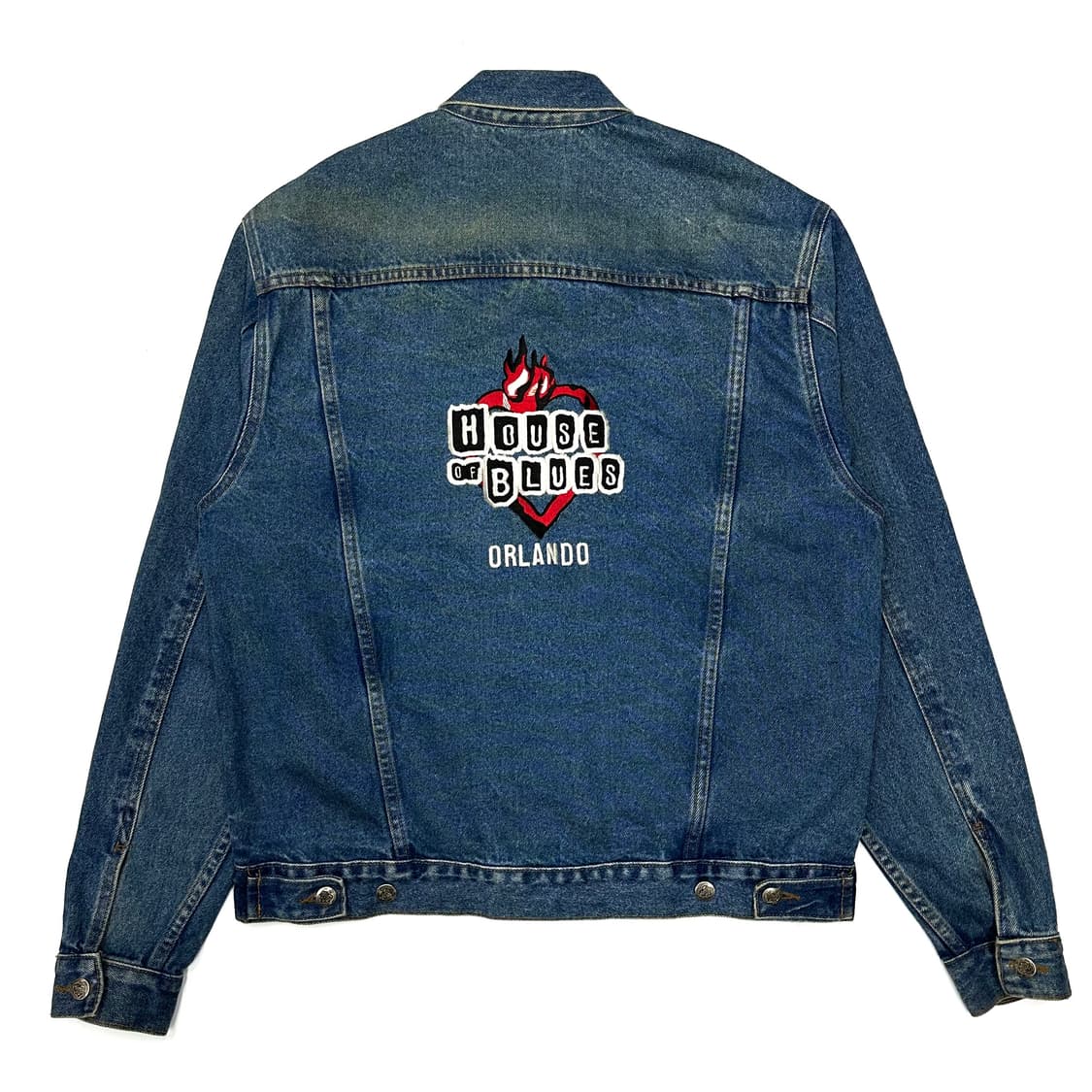 House of blues heart denim jacket 상품이미지4