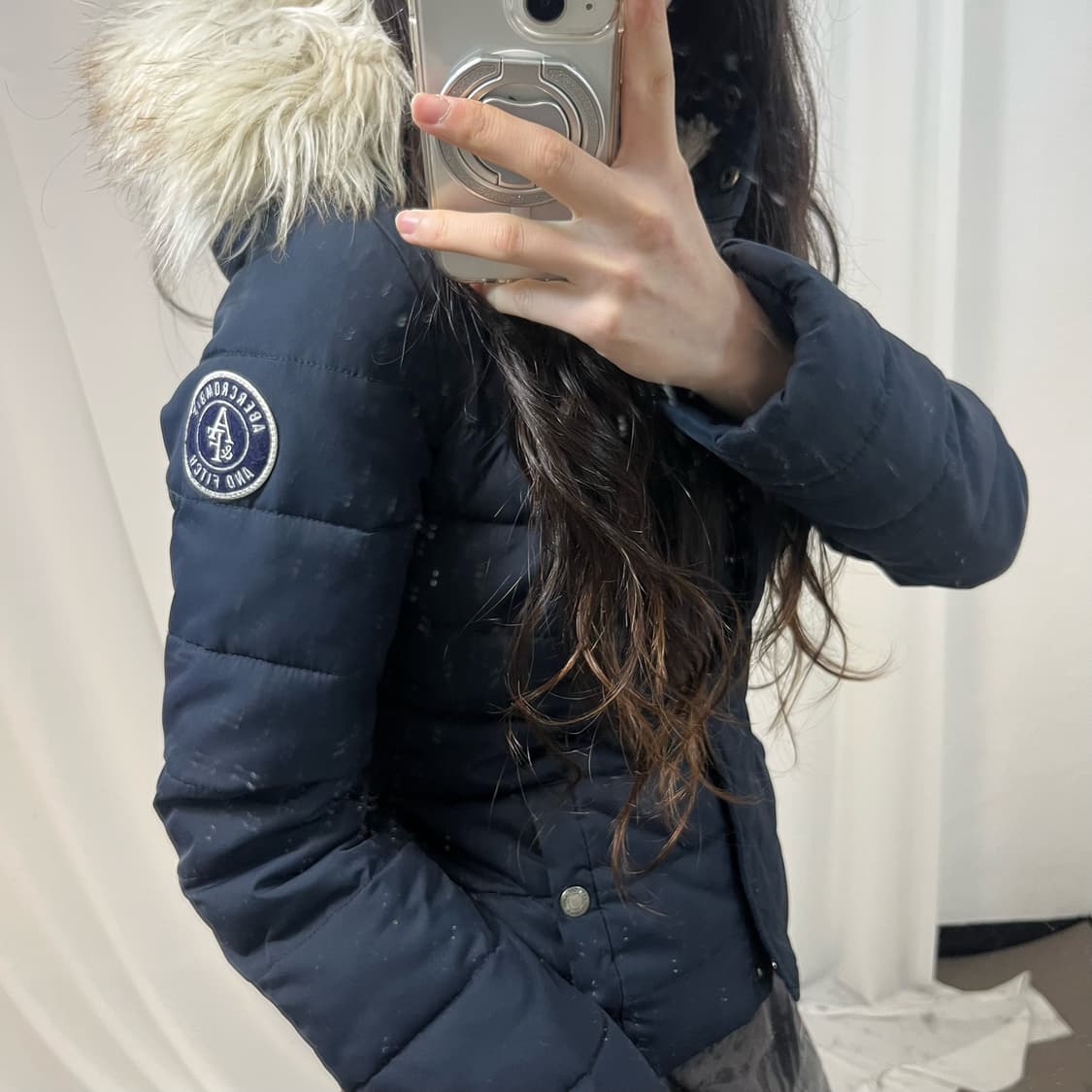 Abercrombie Navy Wolf-Jaw Padding  상품이미지3