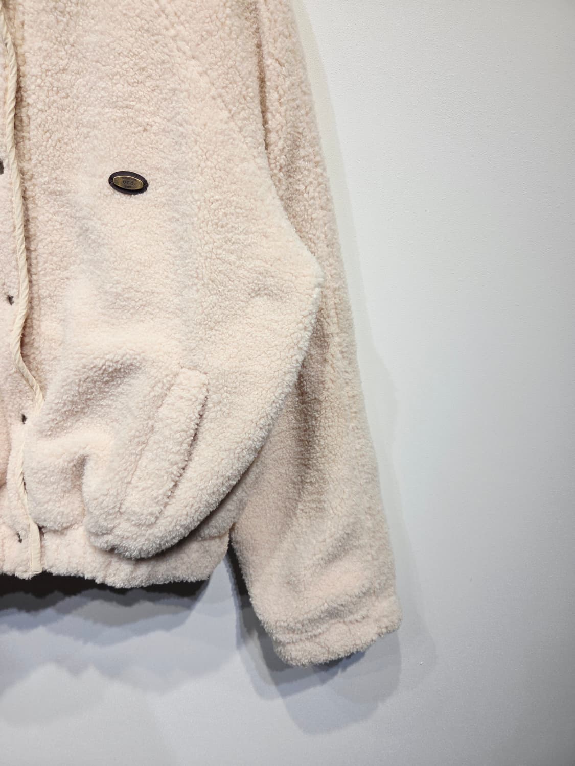 oro(오로) ONE DAY ROPA 플리스 뽀글이 자켓 상품이미지5