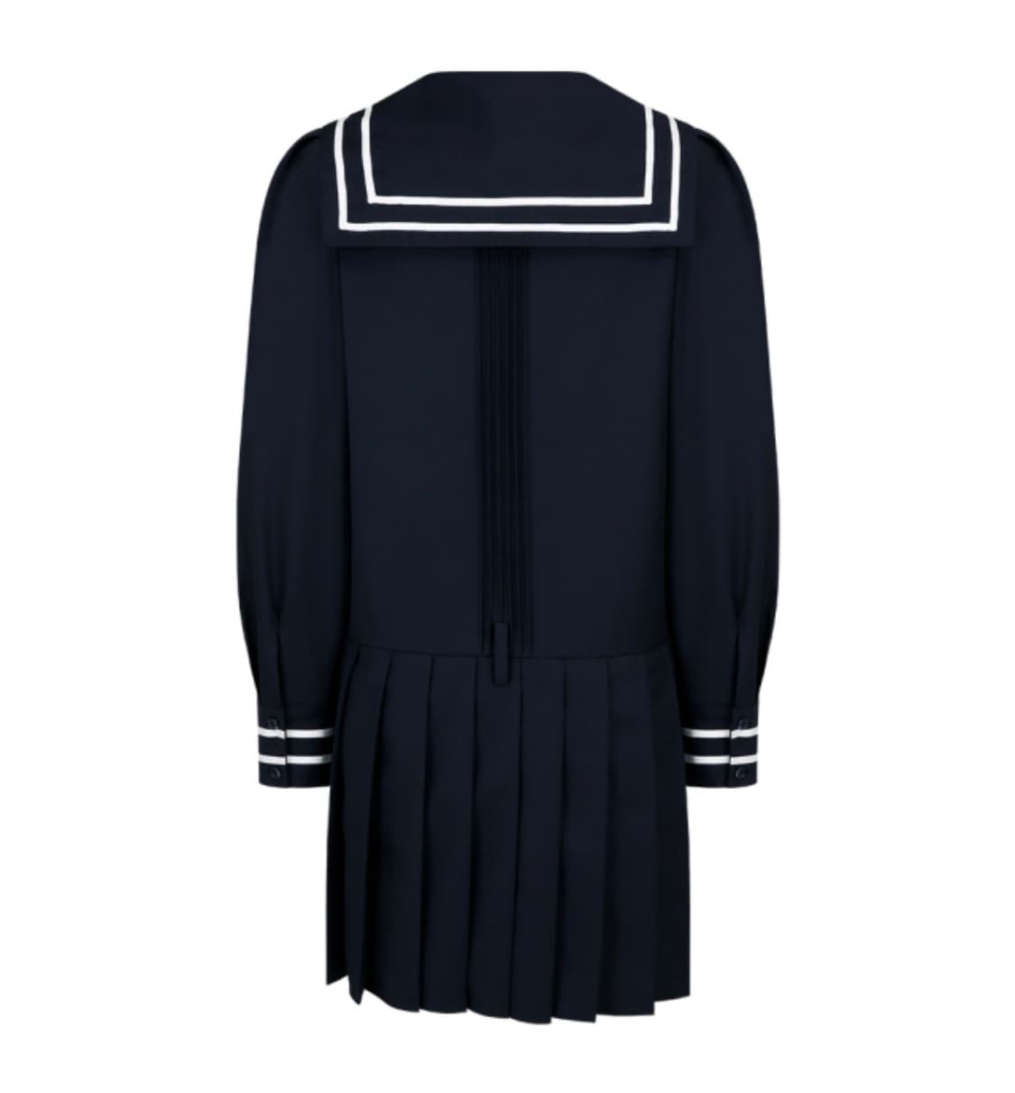 라벨르블랑 세일러 플리츠 원피스 상품이미지2