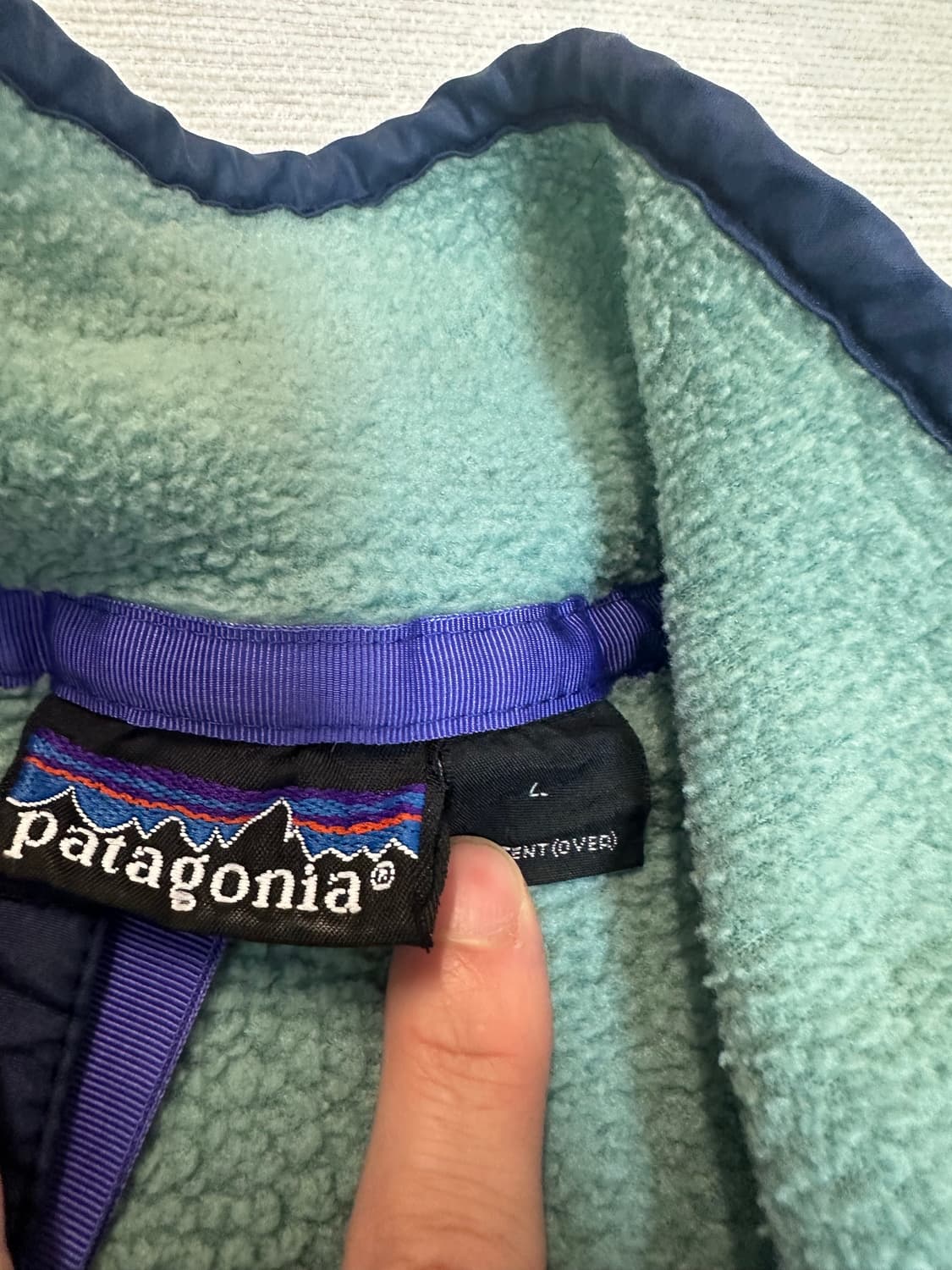 (L) 90s 파타고니아 빈티지 신칠라 전투용 상품이미지8