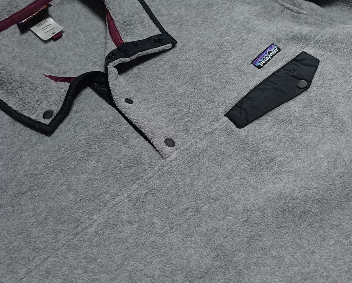 🇺🇸 [L-XL] 파타고니아 신칠라 스냅티 그레이 / 와인 상품이미지7