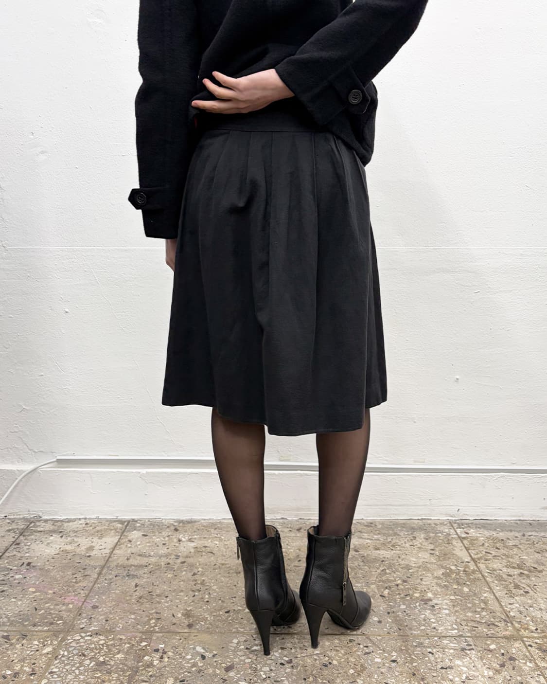 90s 아네스베 플리츠 스커트 상품이미지2