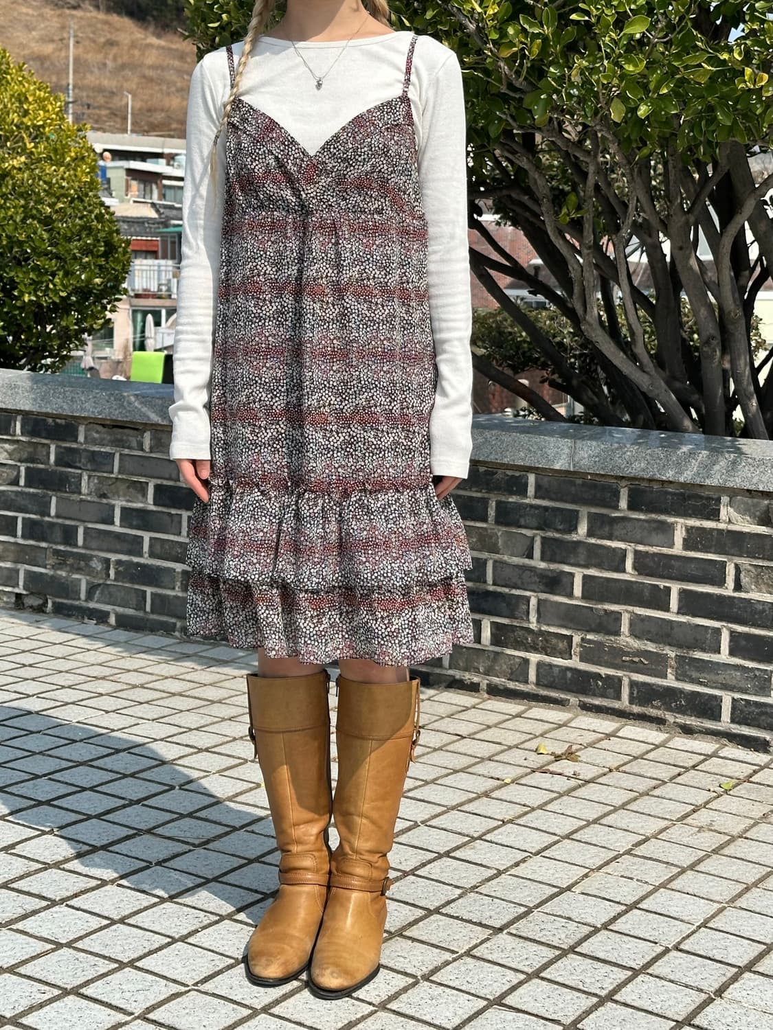 플라워 패턴 원피스 상품이미지6