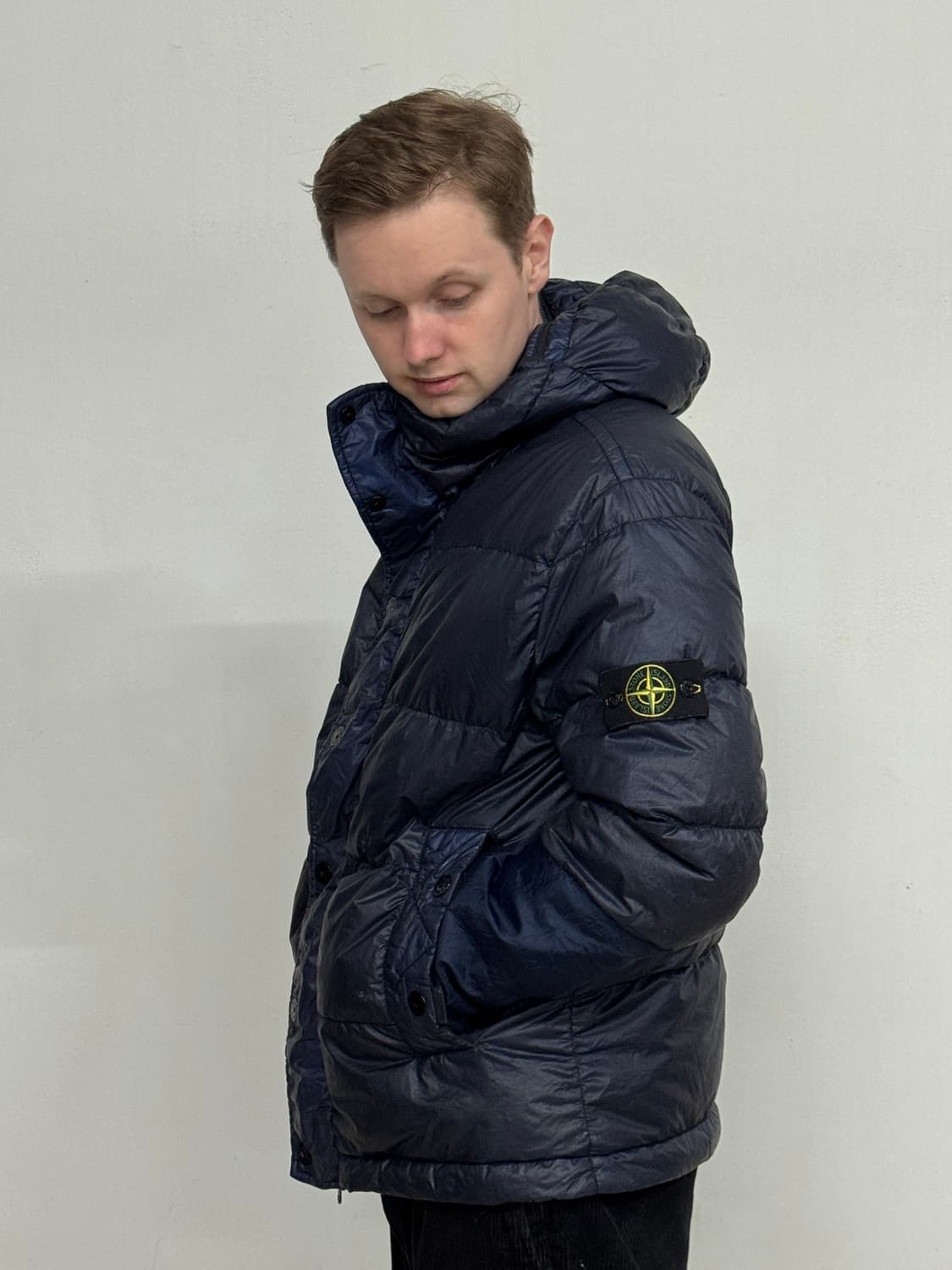 11AW 스톤 아일랜드 덕 다운 염색된 패딩 재킷 상품이미지3