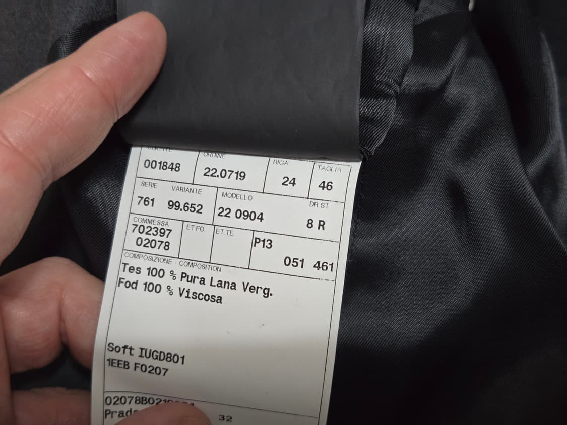 [46] 프라다 블레이저 자켓 상품이미지5