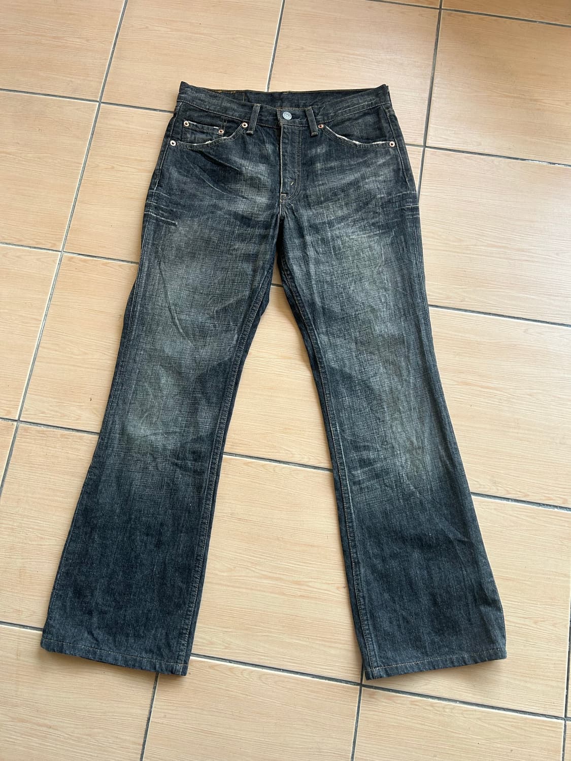 00‘s 리바이스517부츠컷 블랙 30in 상품이미지1