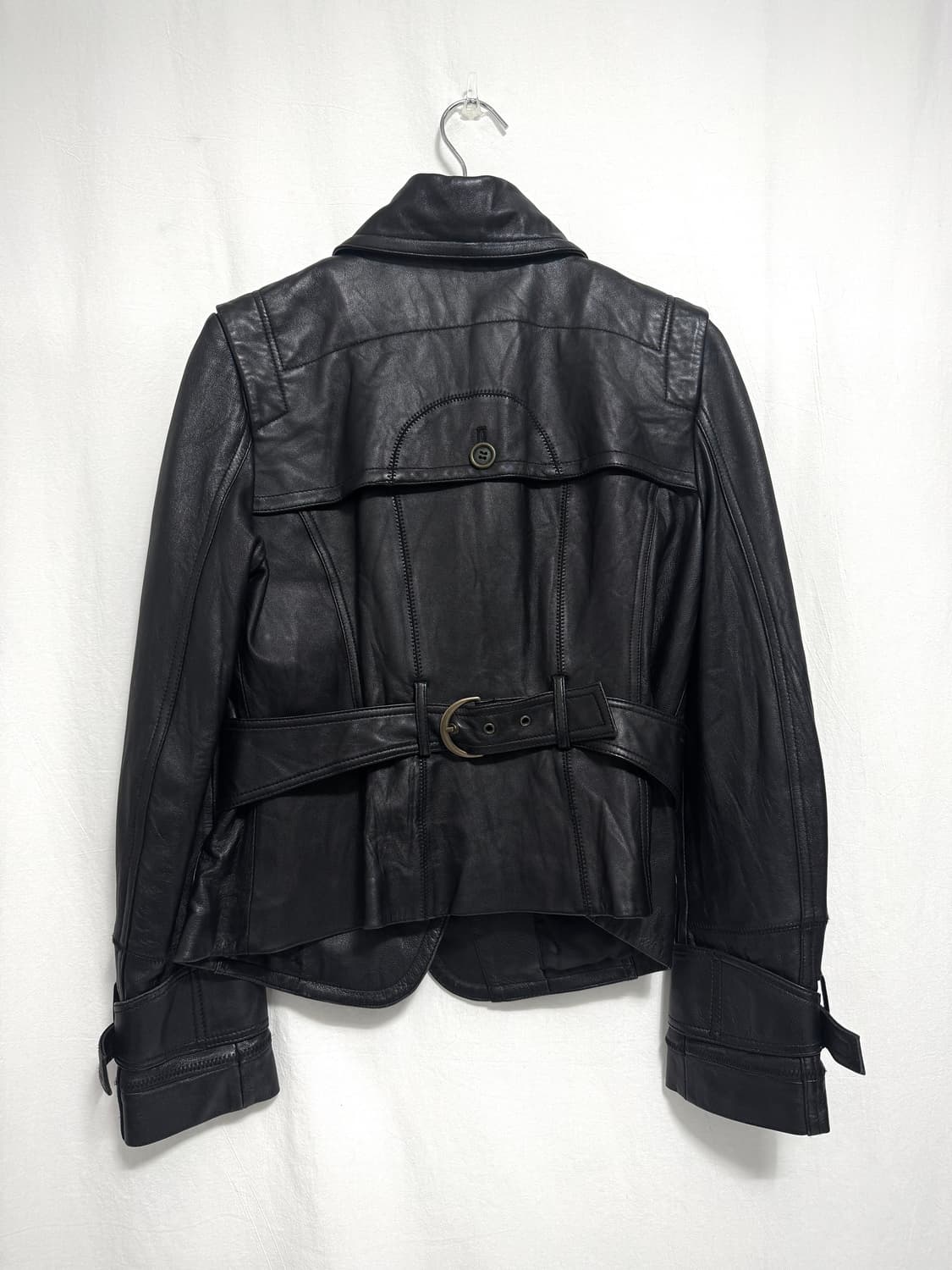 Lamb skin leather jacket 상품이미지4