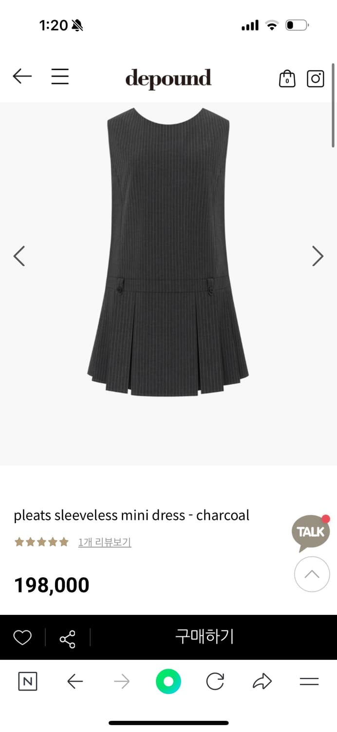 드파운드 pleats sleeveless mini dress 상품이미지1