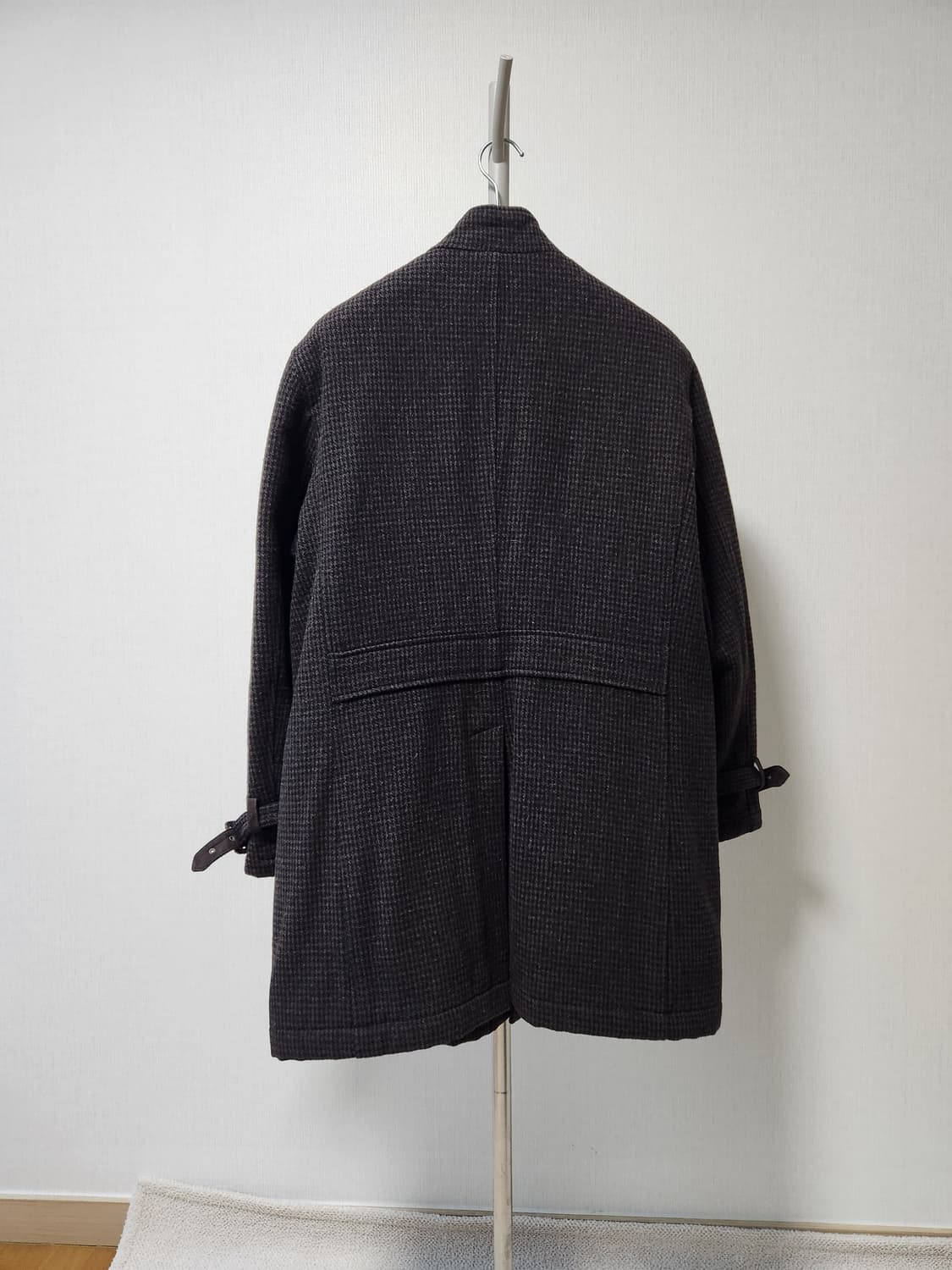 헤지스 모직 하프 코트 브라운 하운드투스 110(105추천) 상품이미지2