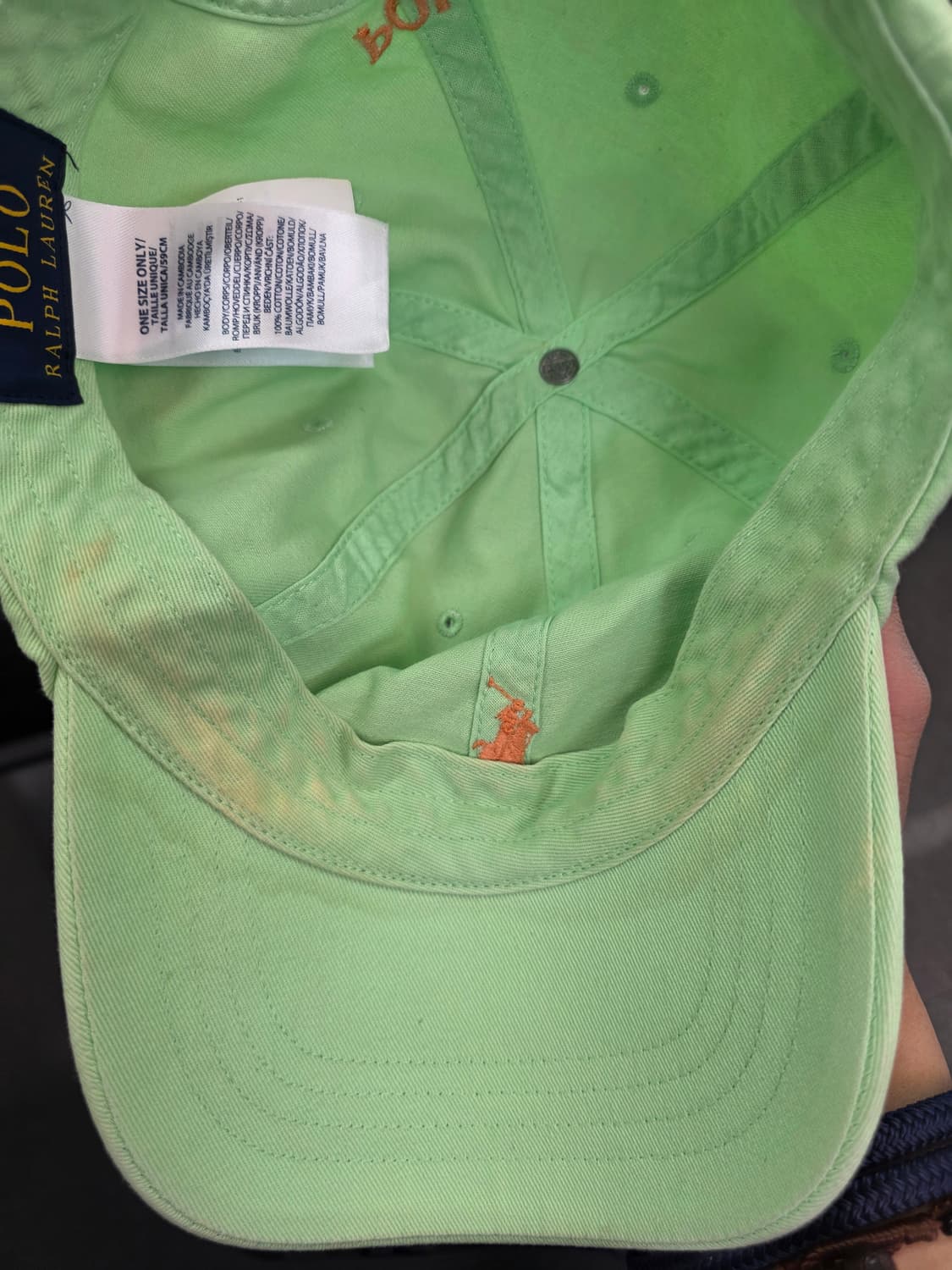 폴로랄프로렌 볼캡 모자 상품이미지7