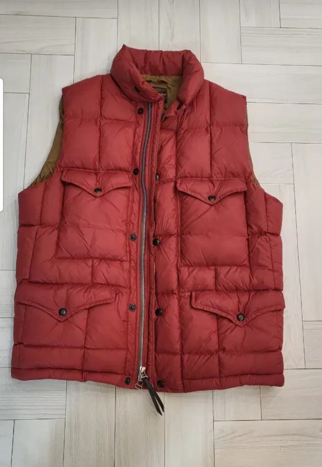 더블알엘 RRL 퀄티드 패딩 베스트 S 상품이미지2