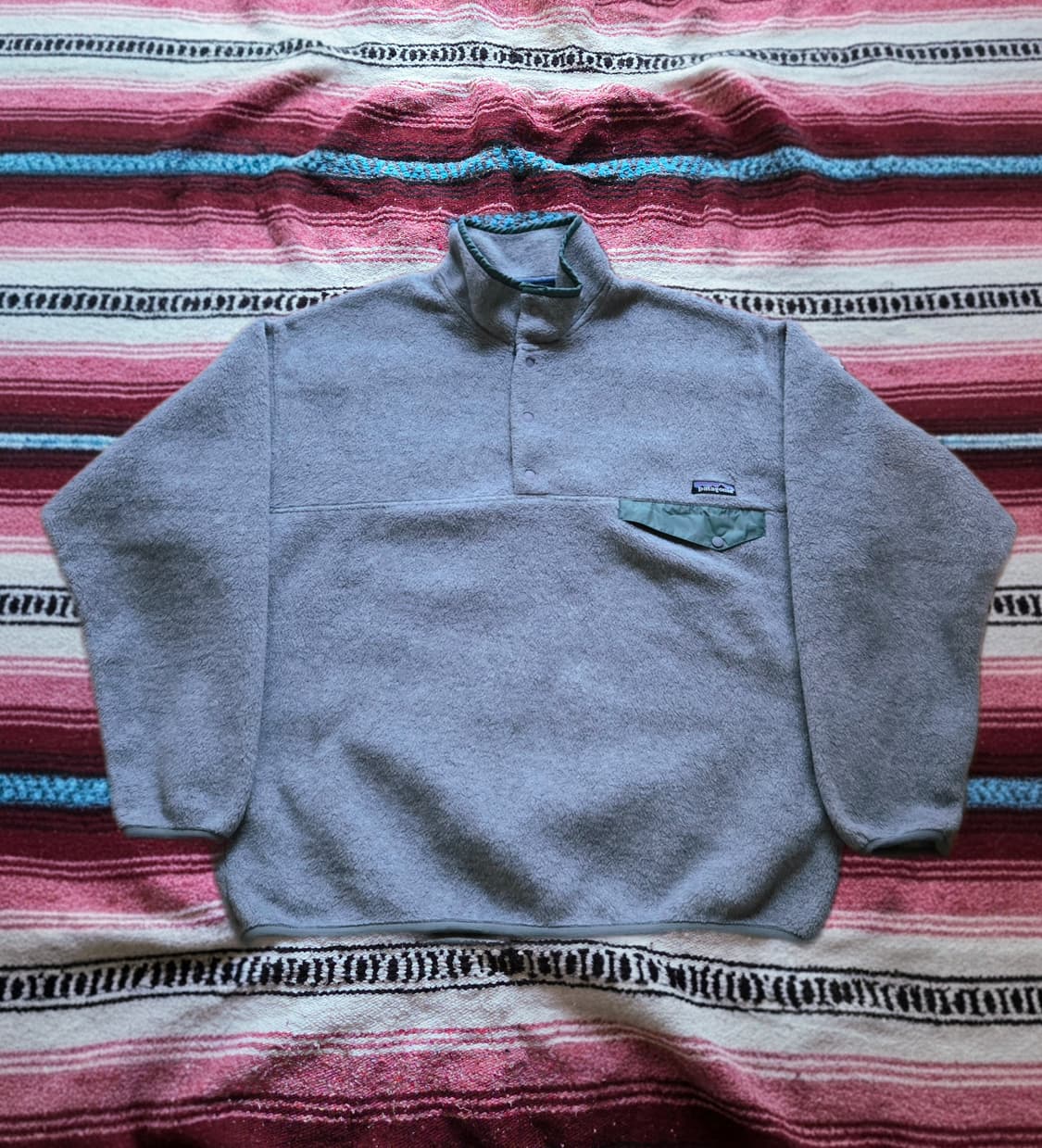 (XL)파타고니아 민트급 Mexico 그레이/민트 신칠라 상품이미지1