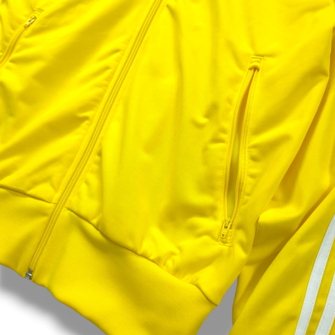 [S] 아디다스 옐로우&화이트 클래식 파이어버드 트랙탑 져지 상품이미지5