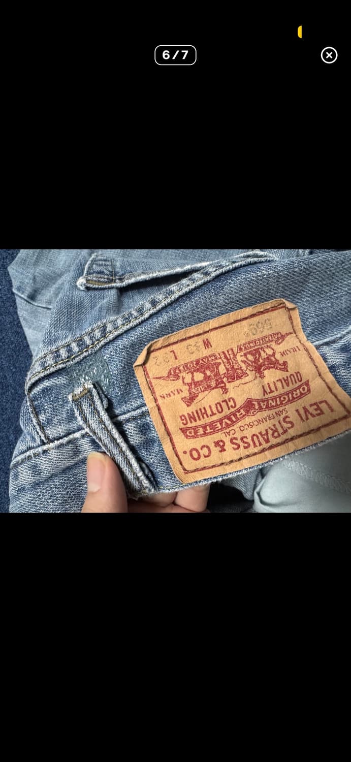 리바이스 빈티지 569 33x32 상품이미지6