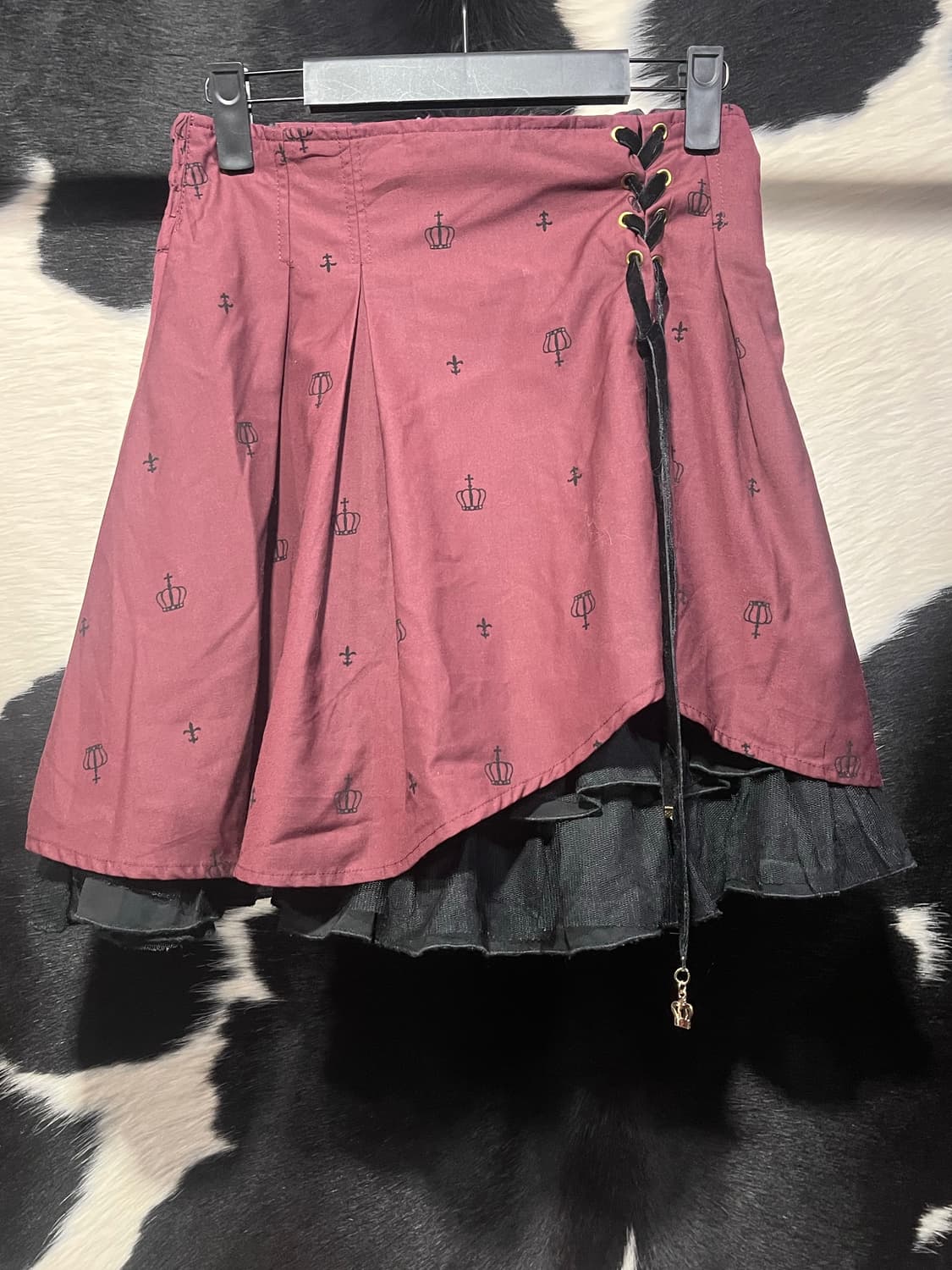 시크릿 허니 아일렛 미니 스커트 상품이미지2