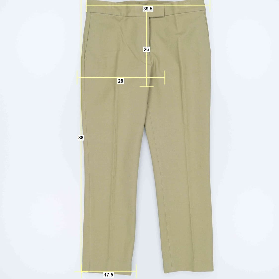 [70] 조셉 명품 슬림 스트레이트핏 슬랙스 팬츠 라이트카키 3881 상품이미지7