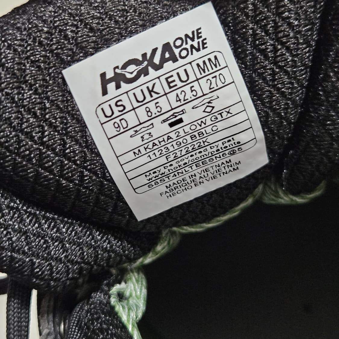호카오네오네 카하2 GTX 로우 고어텍스 트래킹화 270 상품이미지7