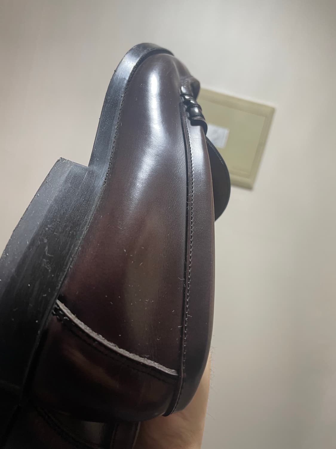 남성 하루타 906 브라운 260eee사이즈 상품이미지6