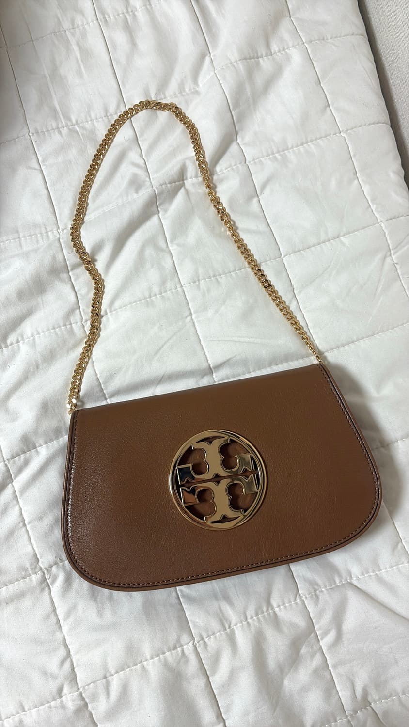 고급 토리버치 브라운색상 체인숄더백 상품이미지1