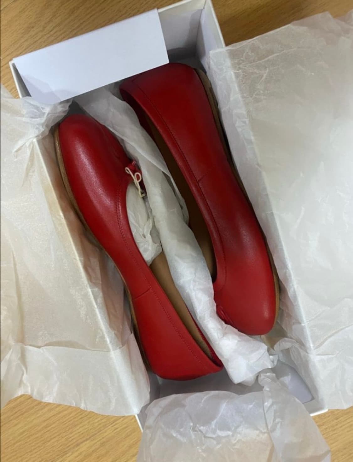 마르지엘라 타비플랫 레드 36.5 새상품  상품이미지7