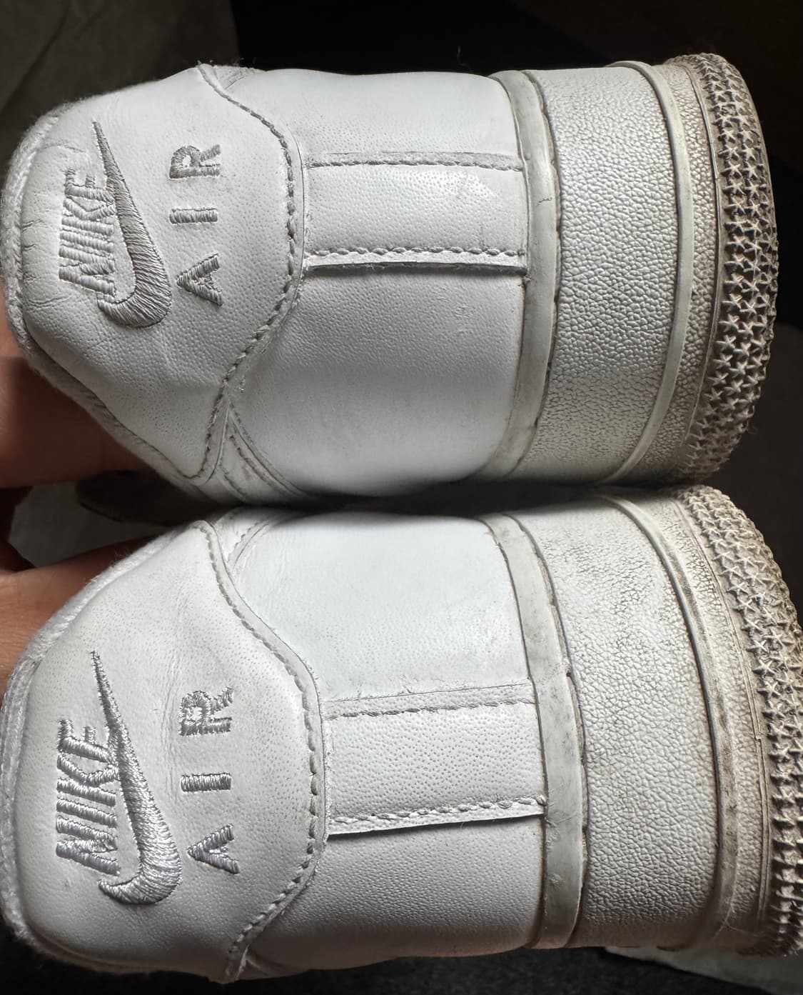 나이키 슈프림에어포스1 로우 화이트 270 (슈프림포스) 상품이미지5