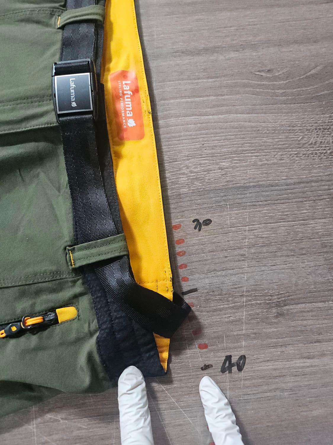 라푸마 등산 바지 카키색 80 상품이미지5