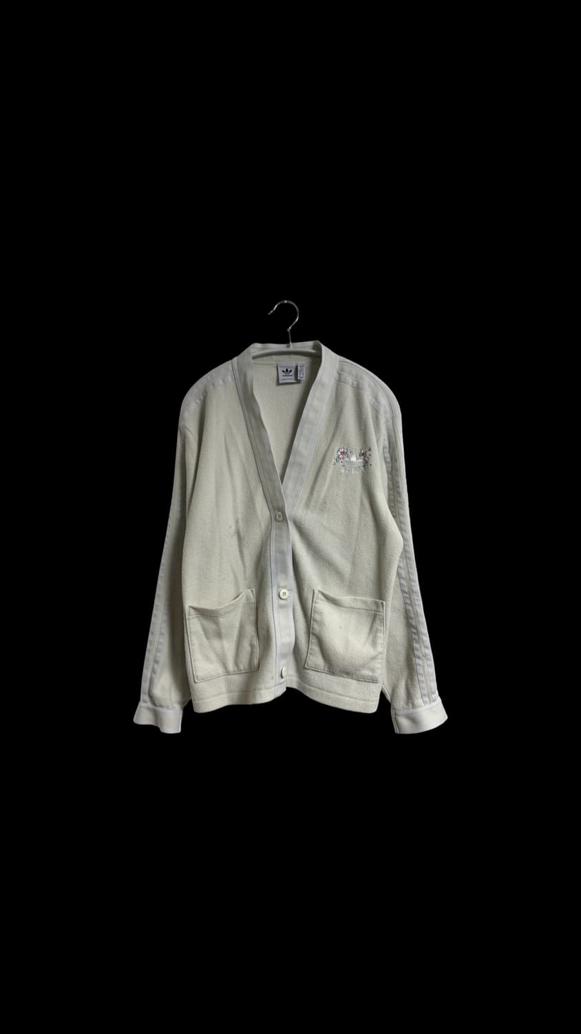 아디다스 플라워 자수 가디건 상품이미지1