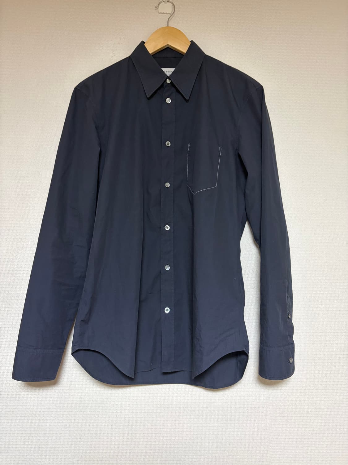 마르지엘라 백스티치 포플린 셔츠  상품이미지1