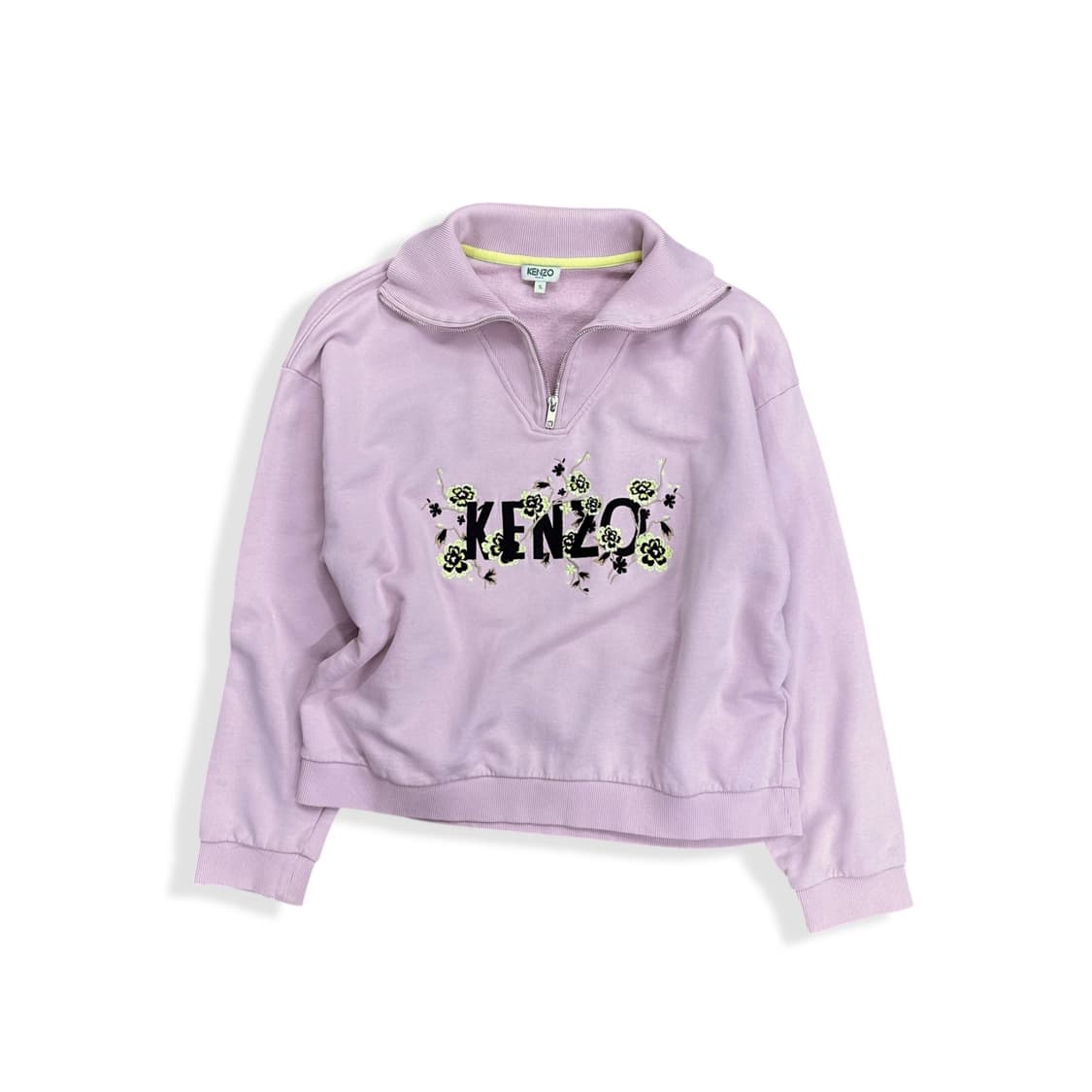Kenzo, Logo Pink Anorak Sweatshirt 상품이미지1
