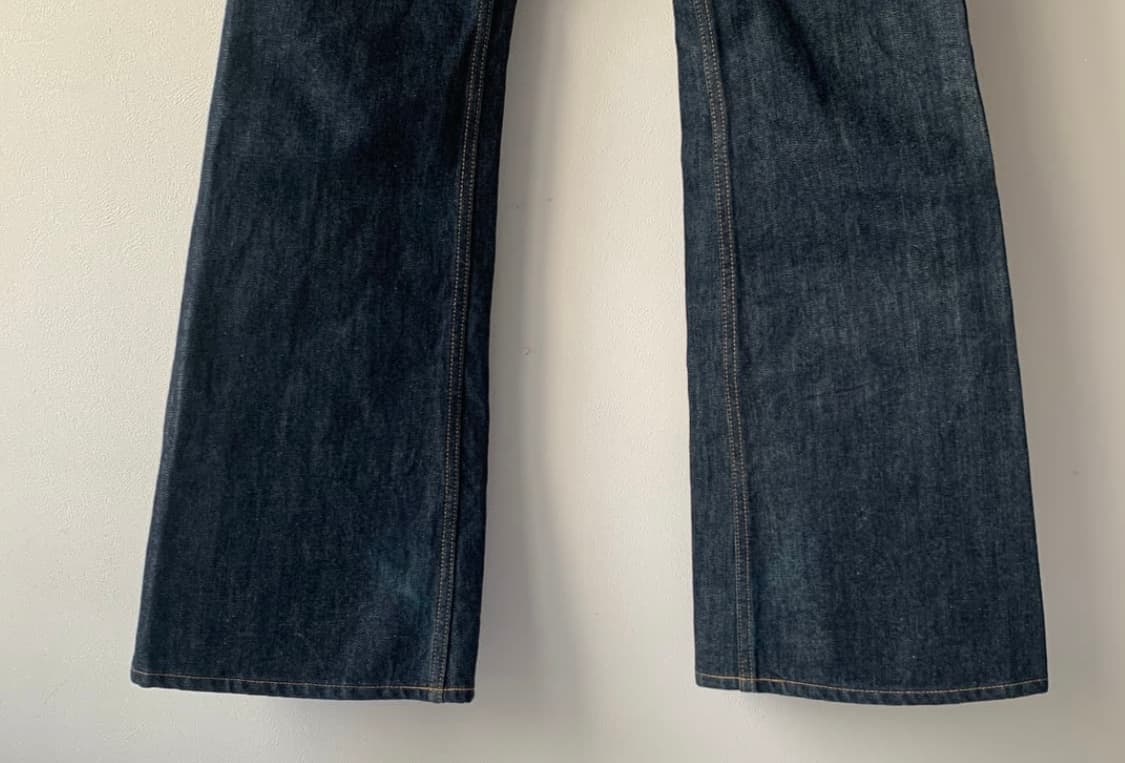 14oz Rat Flare 데님 상품이미지4