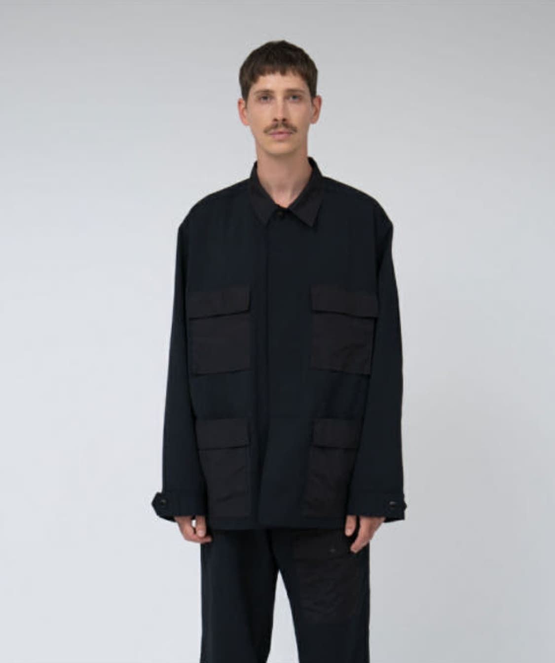 나나미카 alphadry utility jacket black Msize 상품이미지3