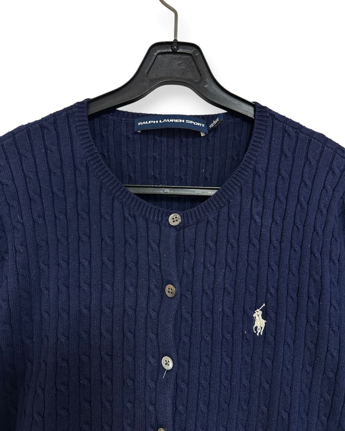 폴로 랄프로렌 네이비 케이블 가디건 상품이미지3