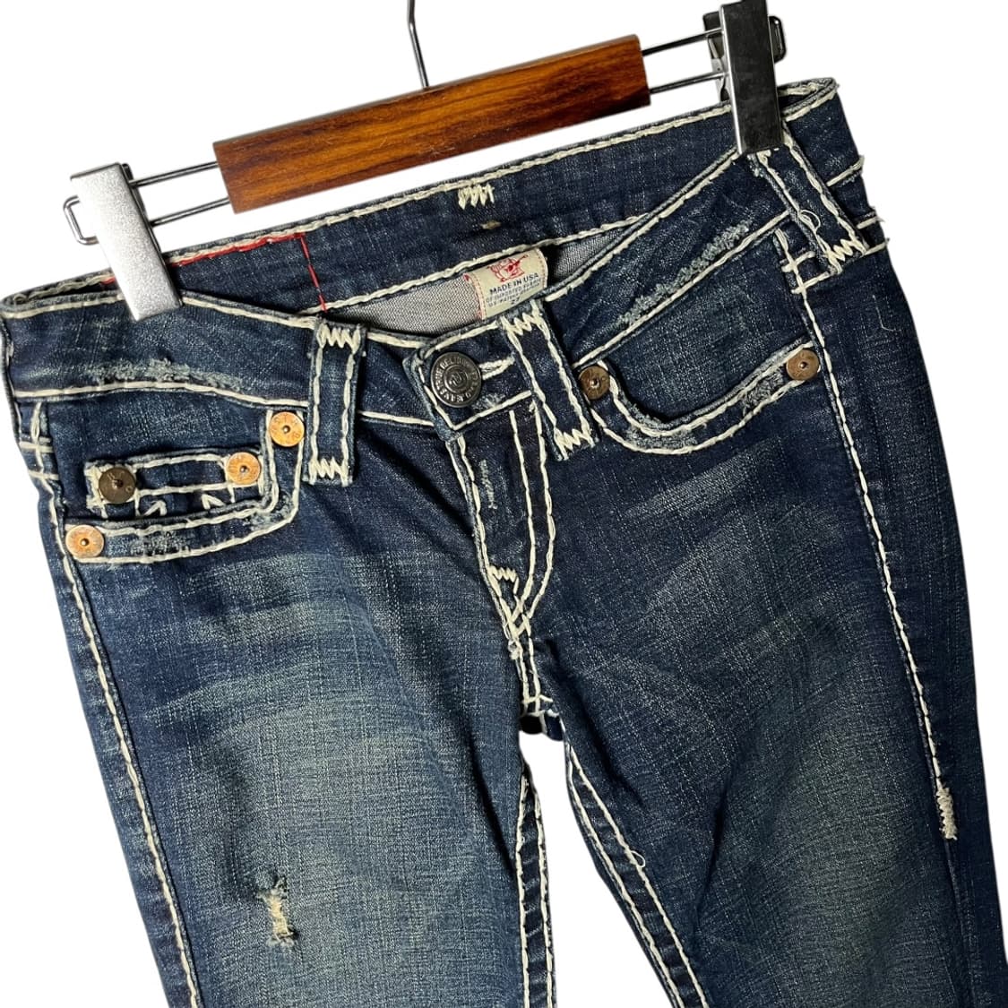 [True Religion] 트루릴리전 바디수퍼T 부츠컷 데님팬츠 상품이미지3