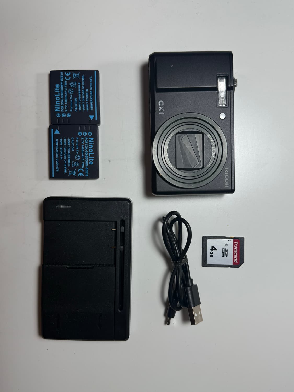 Ricoh cx1 디지털 카메라 블랙 상품이미지1