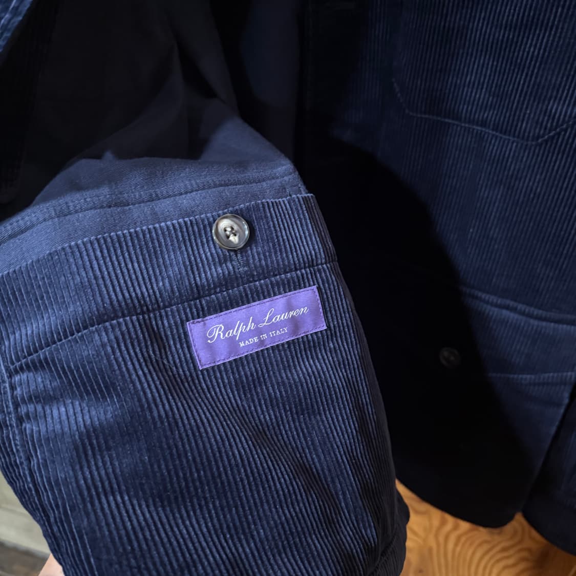 랄프로렌 퍼플라벨 코듀로이 자켓 판매 합니다. 상품이미지5